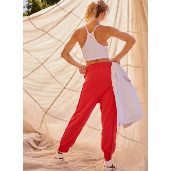 NWT FP Movement Where The Wind Blows Jogger / Victory Red - Picture 3 of 6
